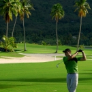 Golf de Temae. Moorea.