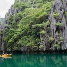 kayaking on The Sea
